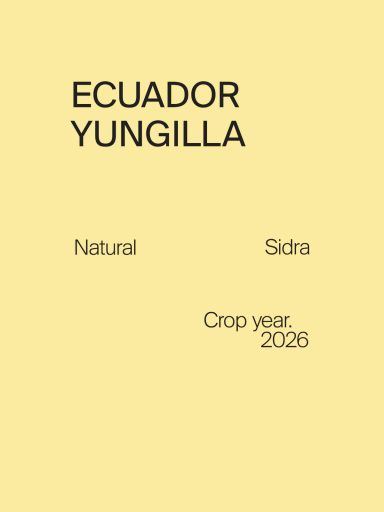 Ecuador Yungilla Sidra Natural