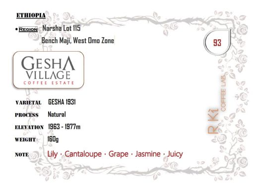 Gesha Village-Narsha Lot 115-Gesha 1931