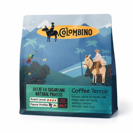 DECAF Natural Process | EA Sugar Cane DECAF Process | Medium