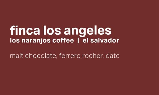 Finca Los Angeles Los Naranjos - Anaerobic Natural Pacamara