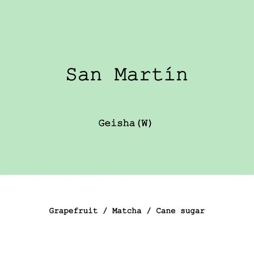 Costa Rica San Martín Geisha Double Fully Washed