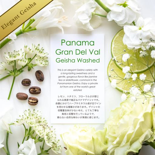 Gran Del Val Geisha Washed [Elegant Geisha]