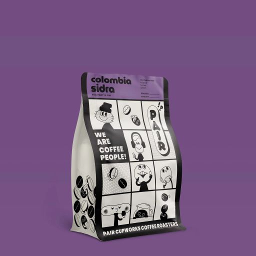 Natural-Processed Sidra Coffee Beans from Colombia