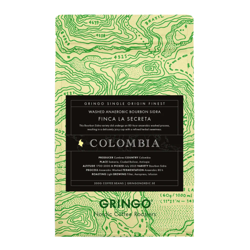 Colombia La Secreta Bourbon Sidra Washed Anaerobic