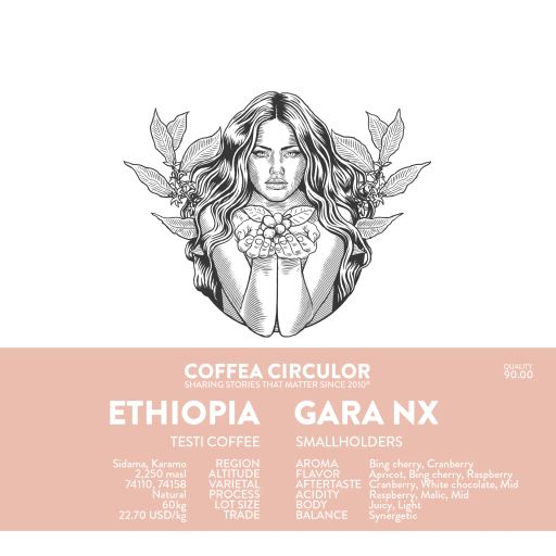ETHIOPIA Gara Natural NX