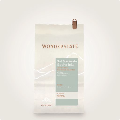 Organic Peru Sol Naciente Gesha Inka