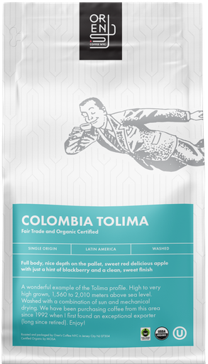 Colombia Tolima – Fair Trade Organic