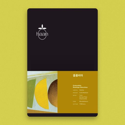 Colombia : Rodrigo Sánchez, Geisha