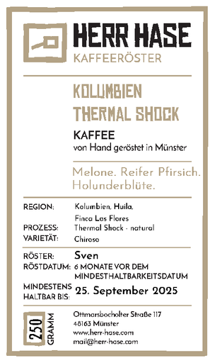 Kolumbien Thermal Shock
