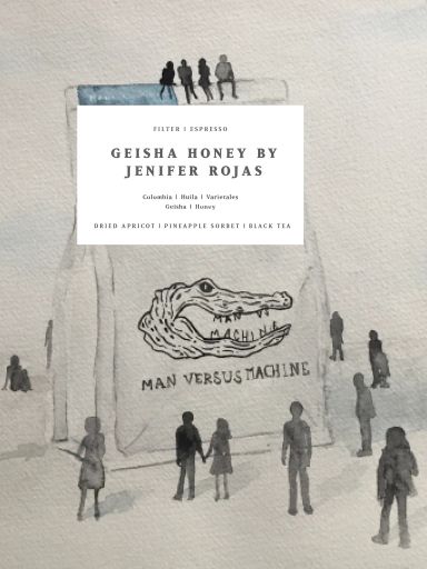 Geisha Honey by Jenifer Rojas, Colombia